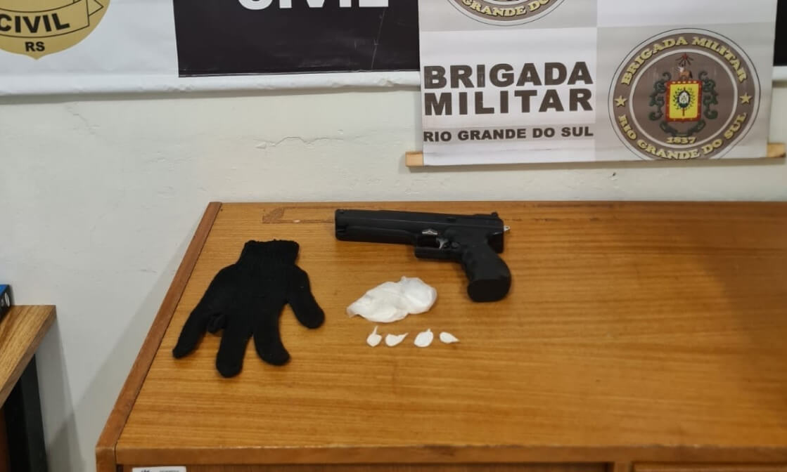 Capa Três Passos: Homem é preso por tráfico de drogas