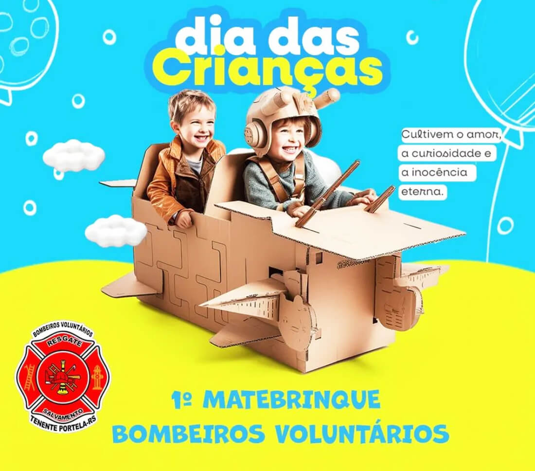 Capa Praça do Imigrante recebe 1° MateBrinque neste sábado em Tenente Portela