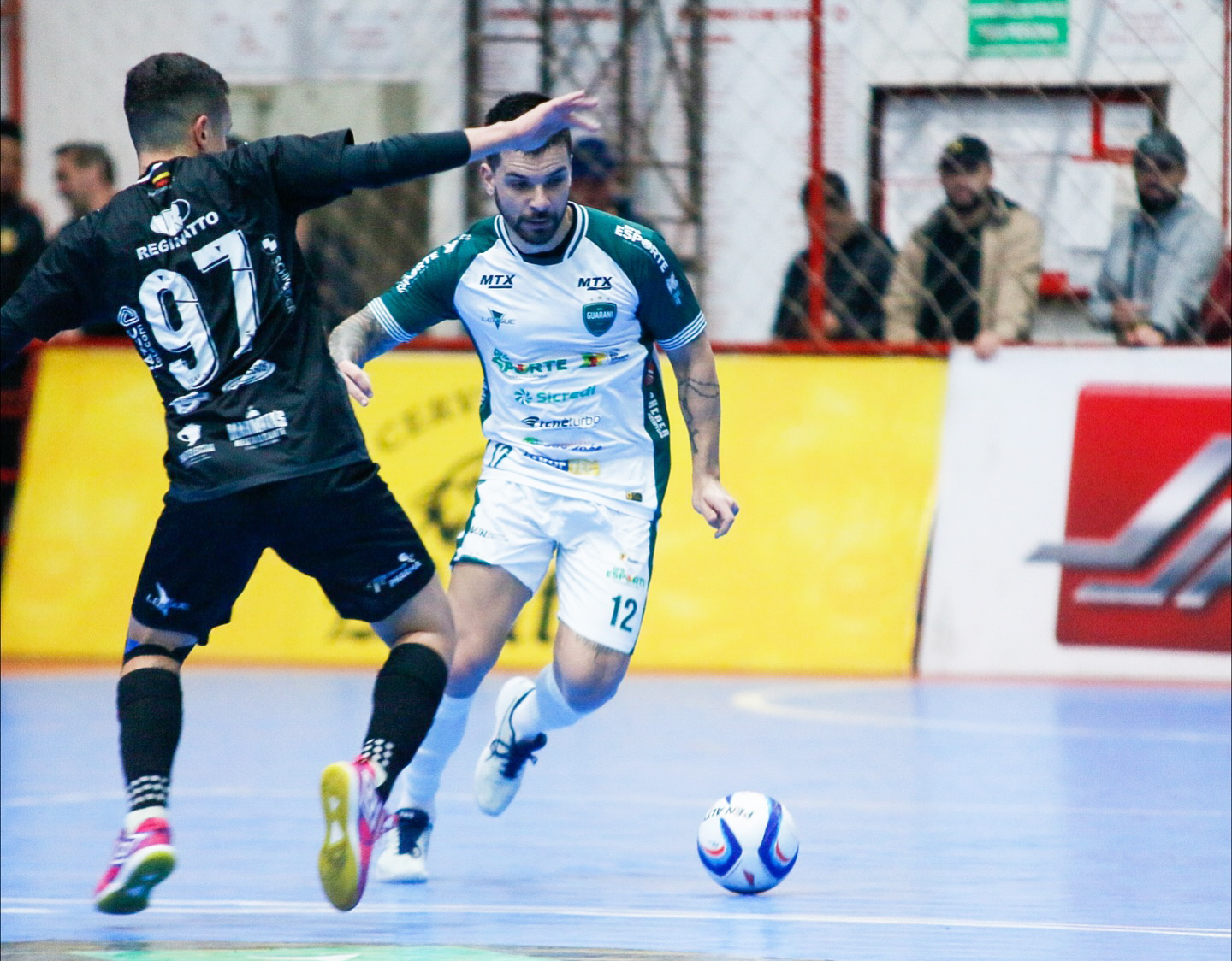 Capa Guarani Futsal vence a ATLEC no jogo de ida das Semifinais da Copa dos Pampas