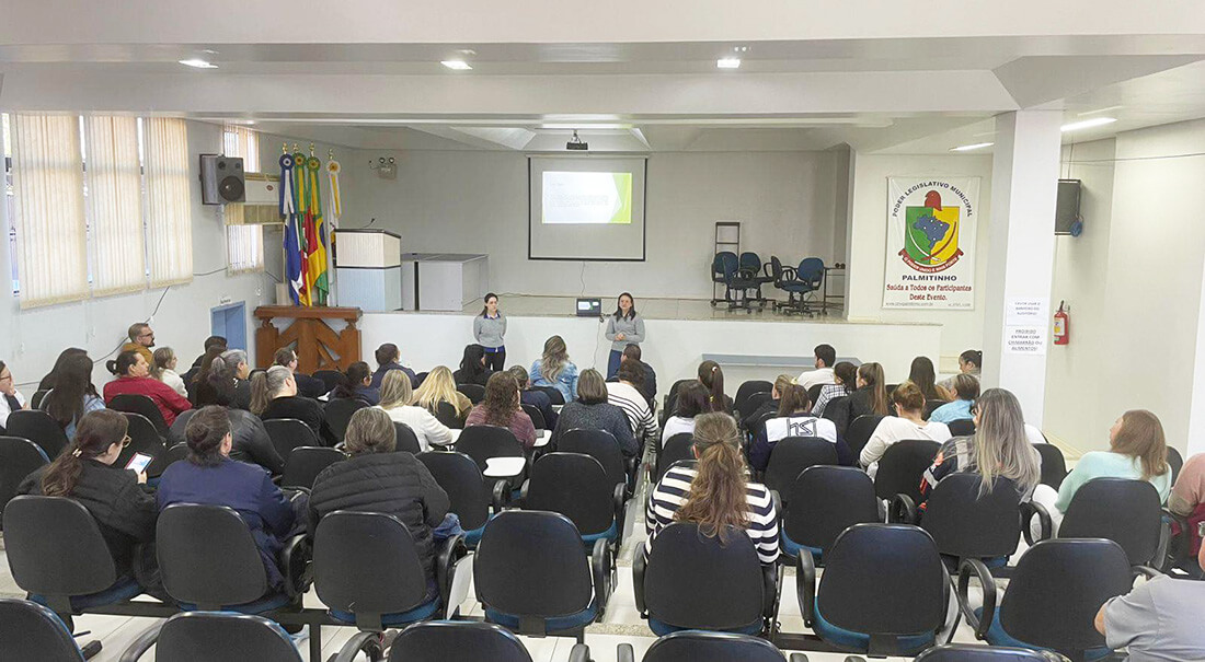 Capa Palmitinho sedia capacitação sobre saúde do trabalhador