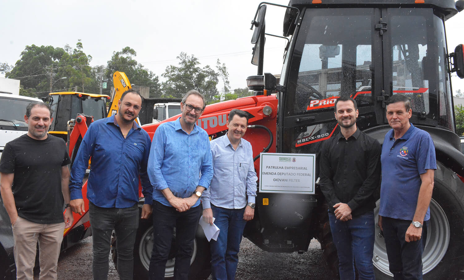 Capa Frederico Westphalen recebe máquina para a Patrulha Empresarial