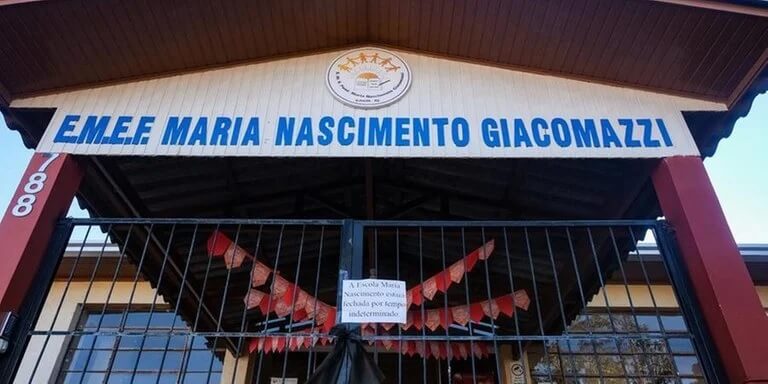 Capa Justiça determina internação de adolescente que atacou escola no município de Estação