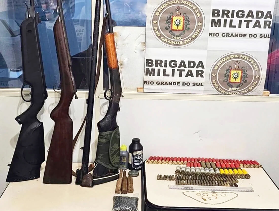 Capa Brigada Militar prende autor de tentativa de homicídio em Três Passos