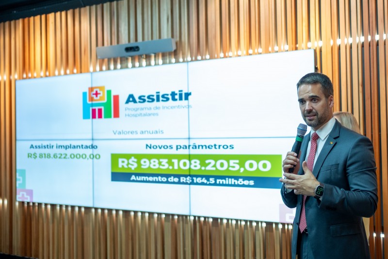 Capa Governo do Estado amplia em 20% repasses do programa Assistir aos hospitais