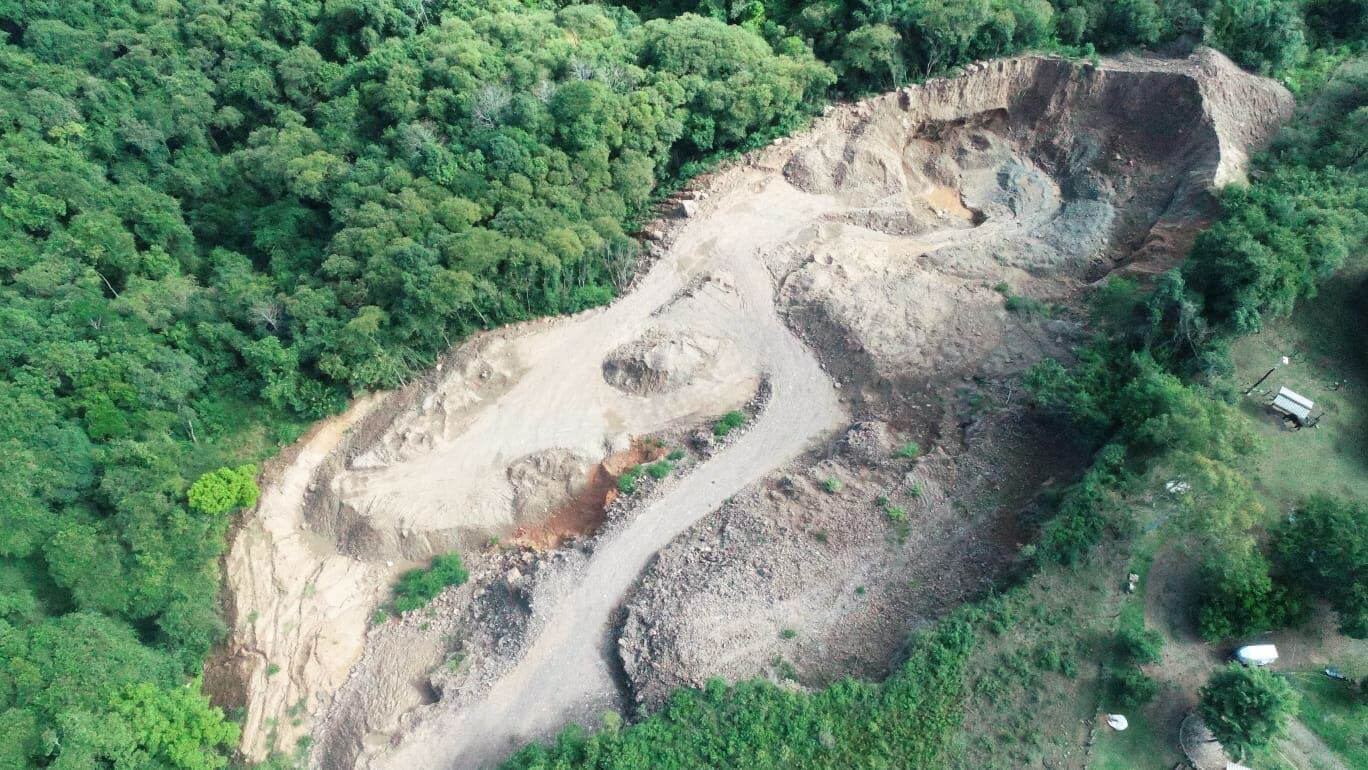 Capa Brigada Militar flagra mineração ilegal de pedras semipreciosas em Salto do Jacuí