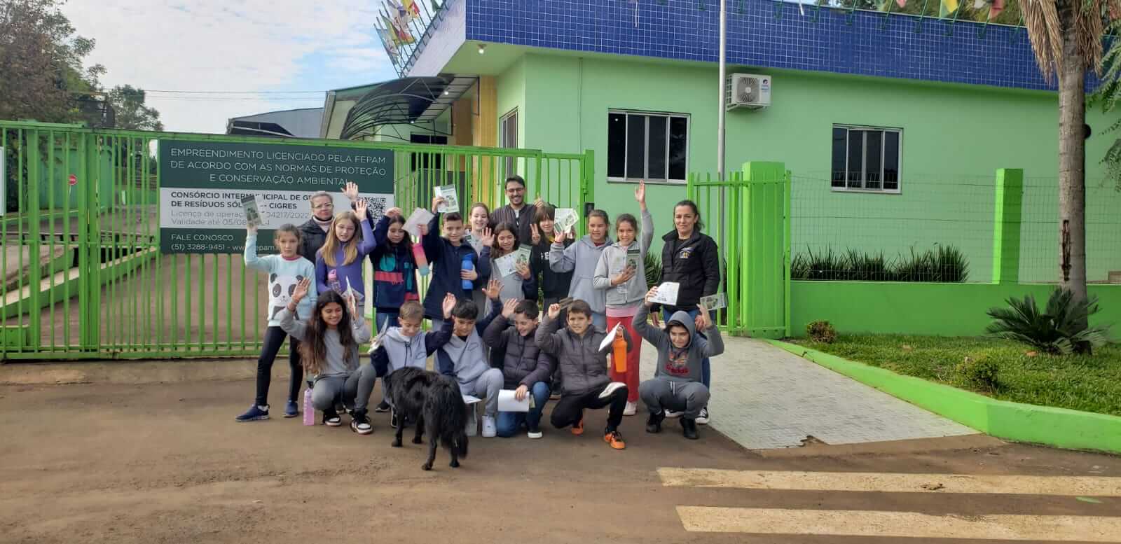 Capa Alunos de Taquarçu do Sul visitam Cigres