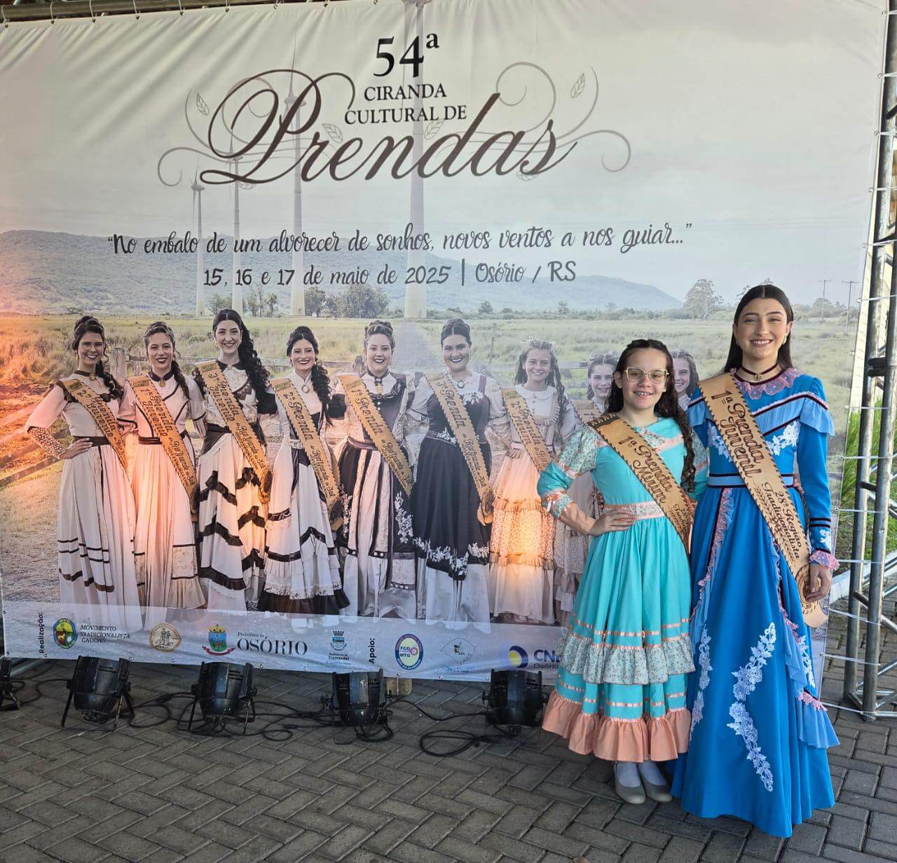 Capa Jovens representam Palmitinho na 54ª Ciranda Cultural de Prendas