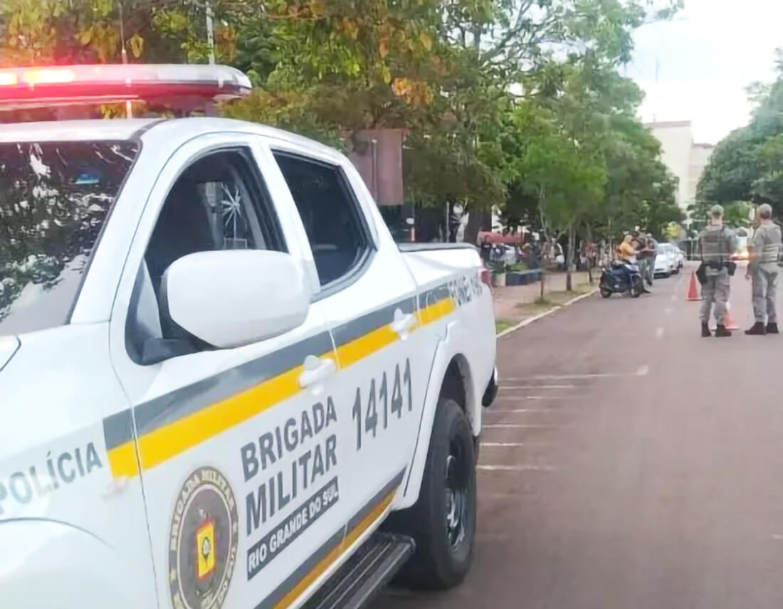 Capa Policiais do 7° BPM realizam operação em Três Passos e Tenente Portela