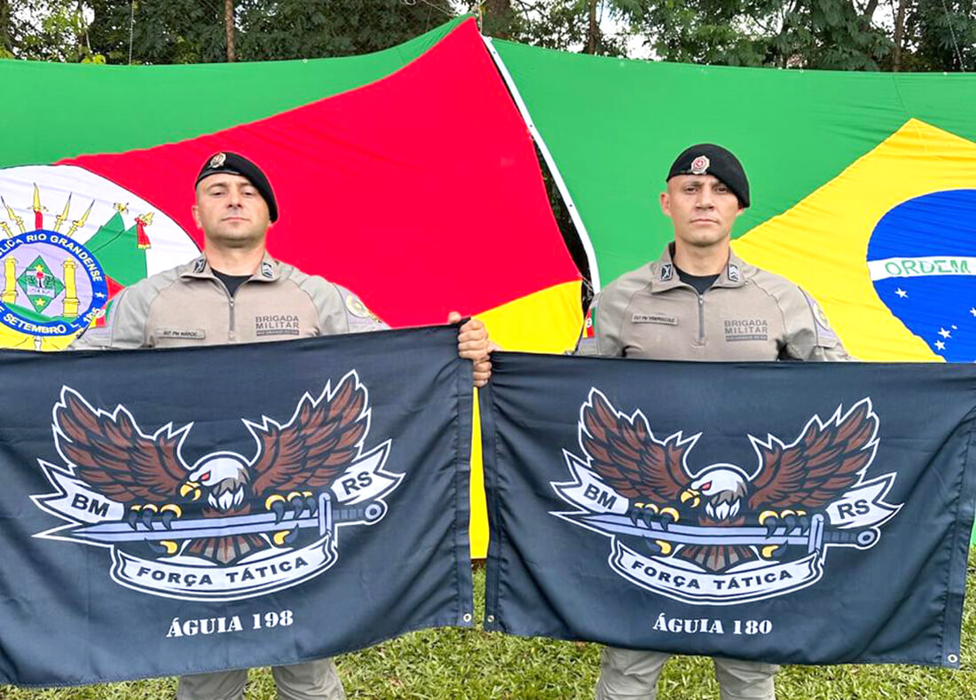 Capa Policiais do 37º BPM concluem especialização em Força Tática em Porto Alegre