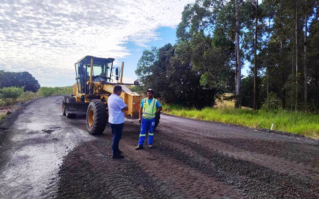 Capa Prefeitos de Três Passos, Crissiumal e Horizontina vistoriam obras da ERS-305