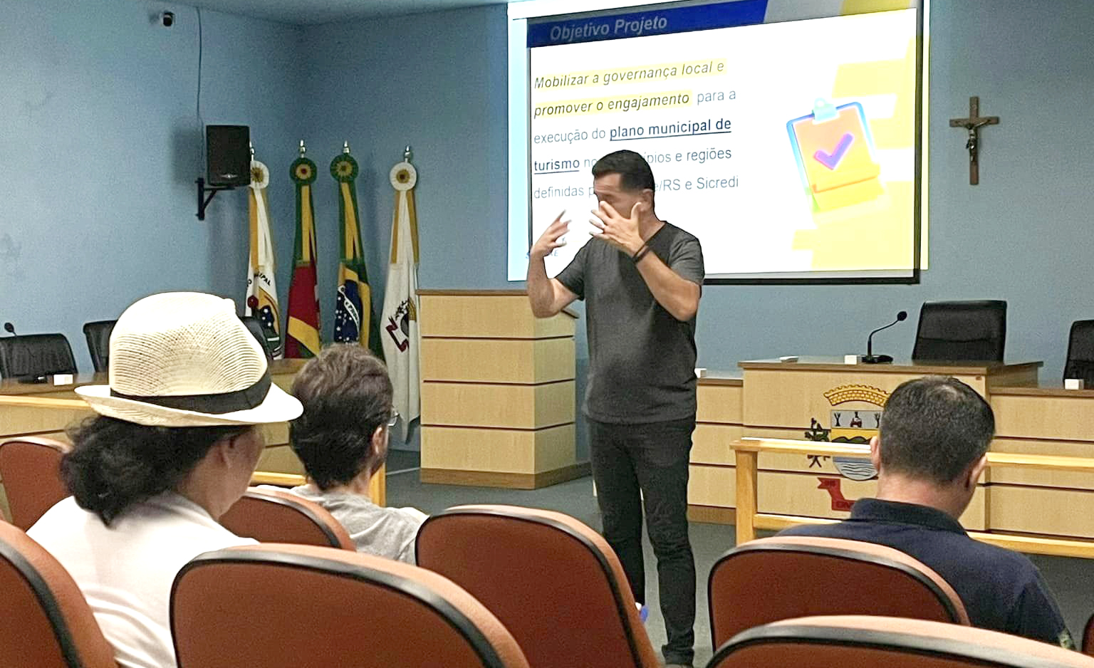 Capa Encontro debate ações para o turismo no município de Erval Seco