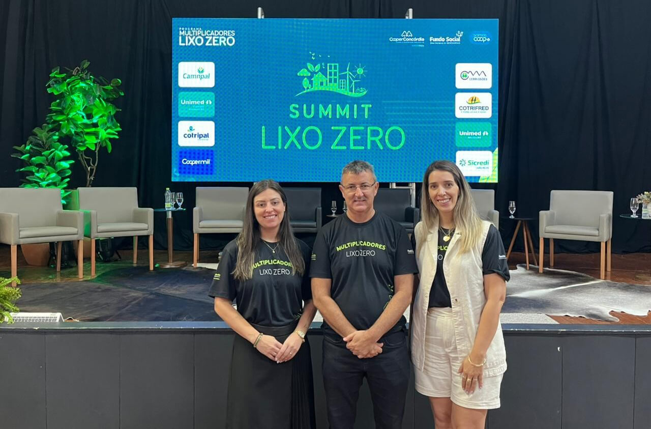 Capa Cotrifred participa do Summit Lixo Zero e reforça compromisso com a sustentabilidade