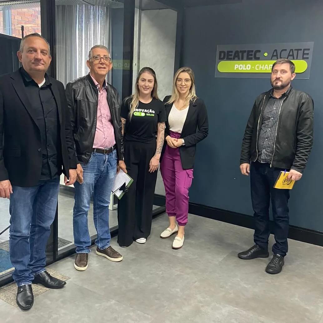 Capa Professores da Escola Cañellas realizam visita à instituições de ensino em Chapecó-SC