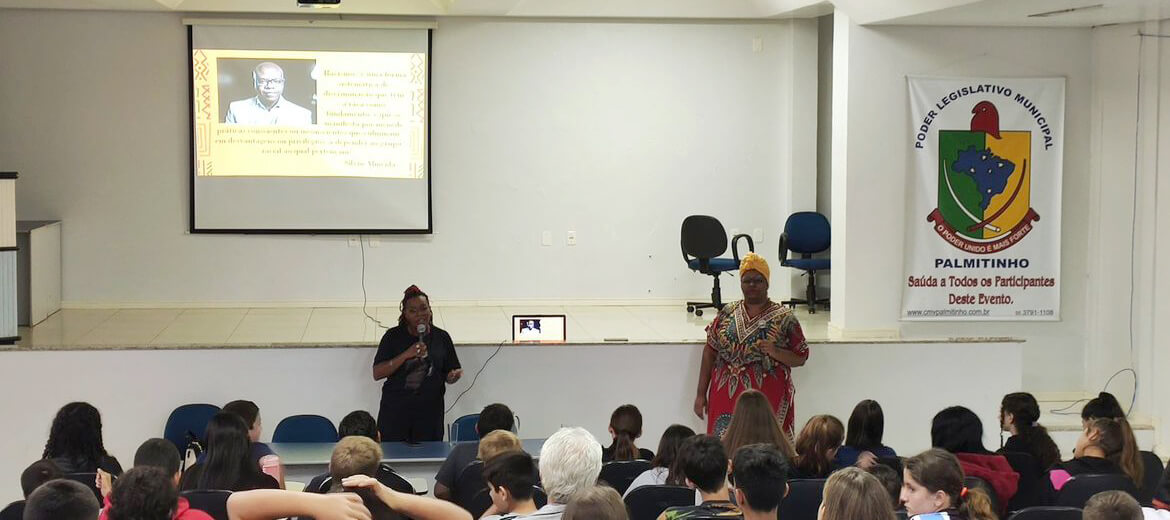 Capa Secretaria Municipal de Saúde de Palmitinho promoveu curso sobre o combate ao Racismo Estrutural