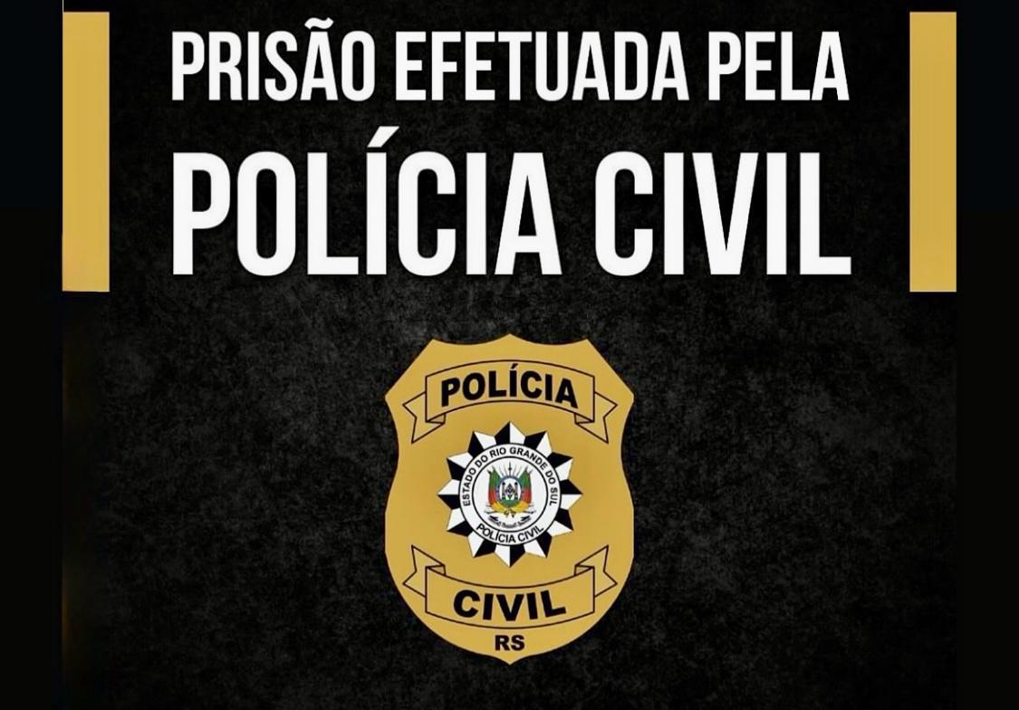 Capa Polícia Civil cumpre mandado de prisão por estupro de vulnerável em Palmeira das Missões
