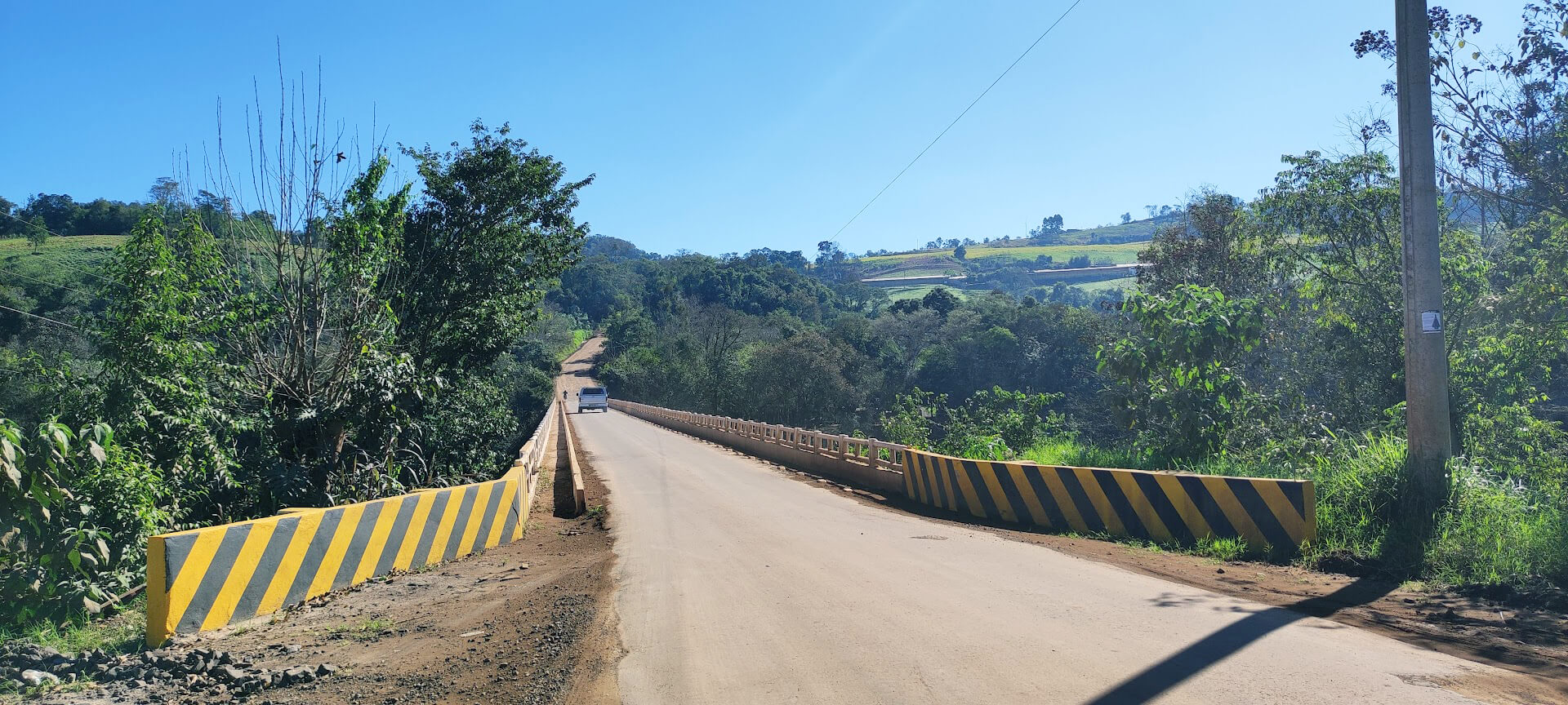 Capa Melhorias proporcionam um novo aspecto para a ponte sobre o Rio da Várzea