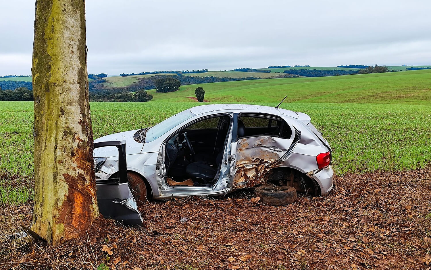 Capa Grave acidente ocorreu na BR-158, em Boa Vista das Missões