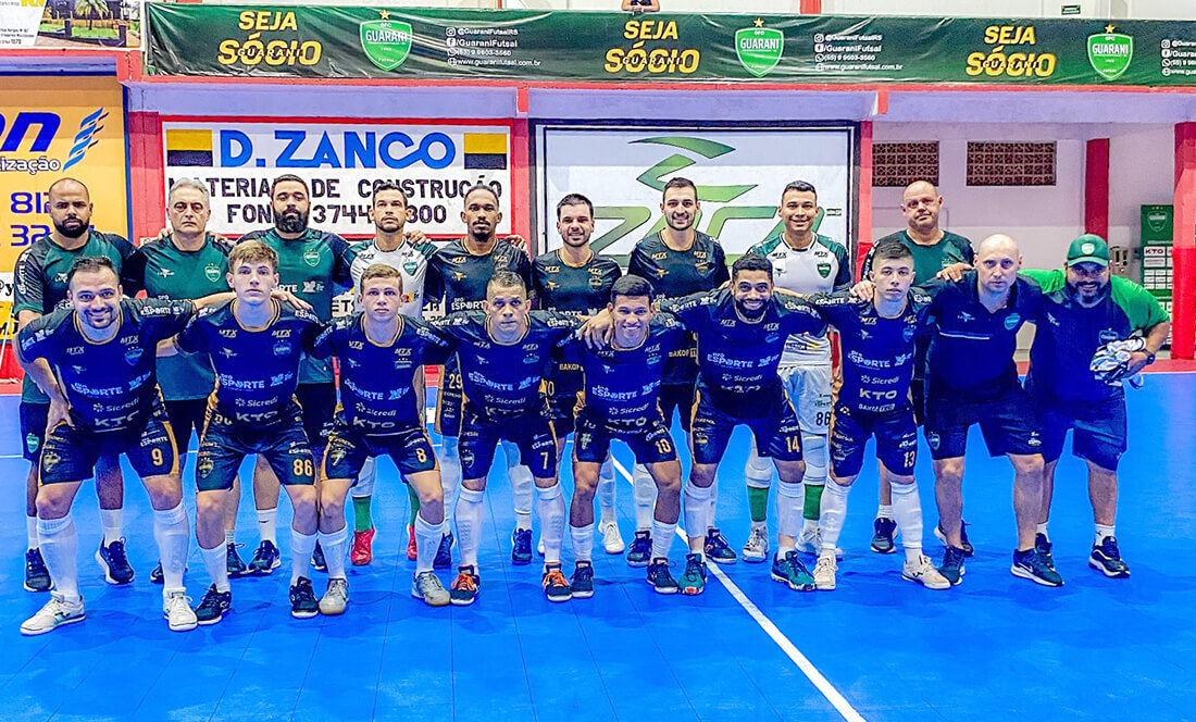 Capa Guarani fica no empate com o Horizontina em jogo-treino