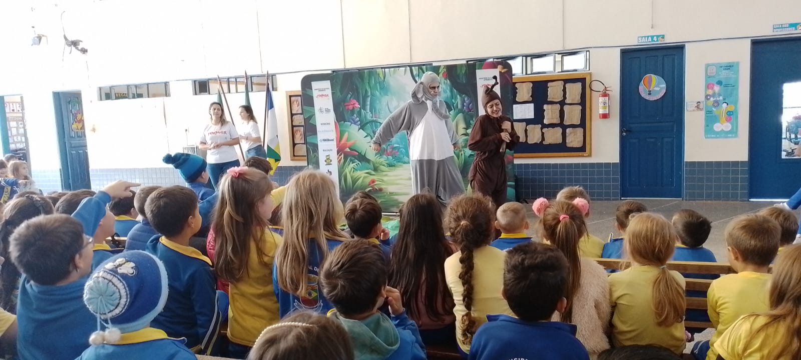 Capa Escola de Alpestre recebe espetáculo infantil sobre preservação ambiental