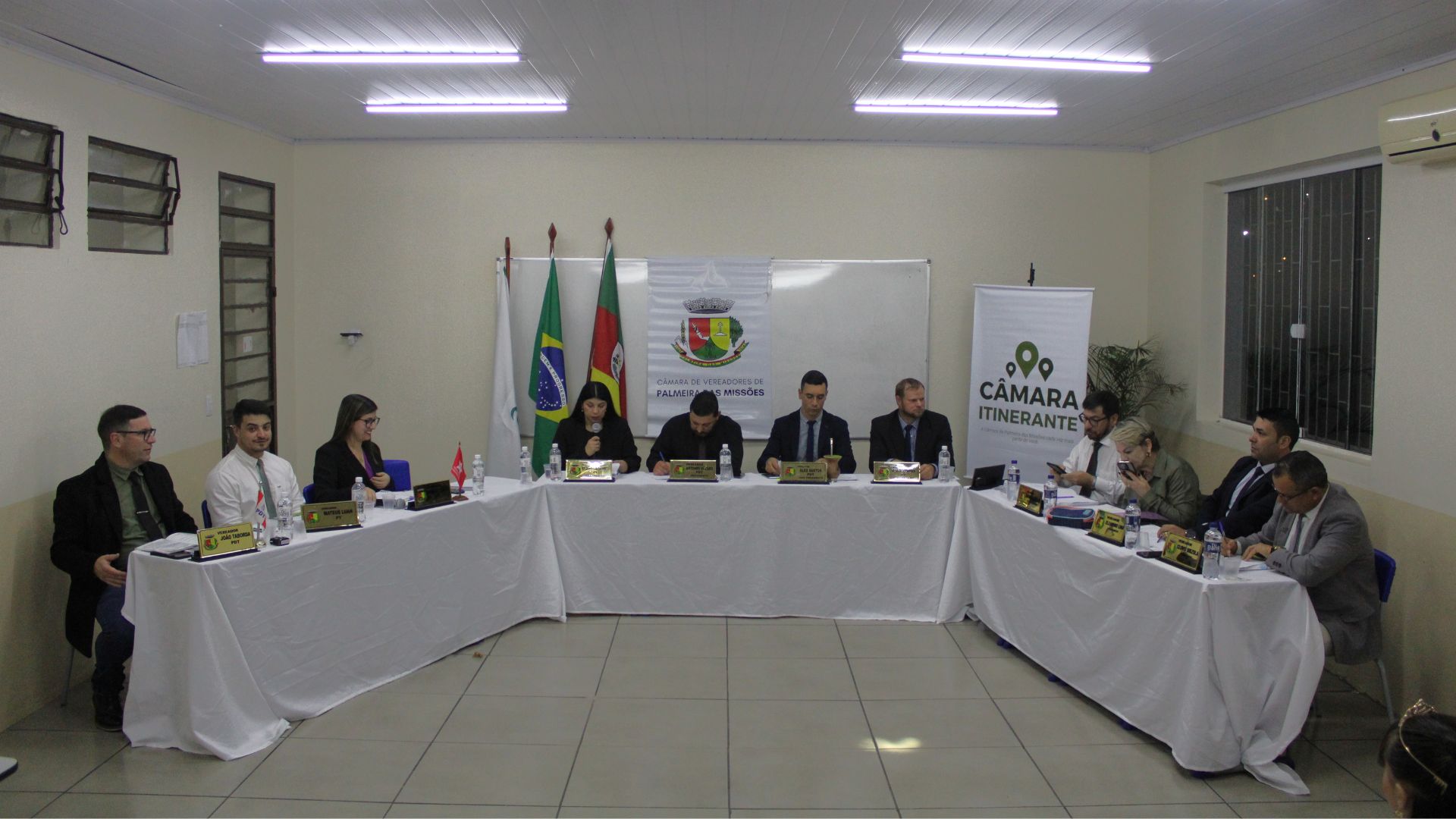 Capa Câmara de Vereadores de Palmeira das Missões aprova novos projetos em sessão realizada no NEEJA