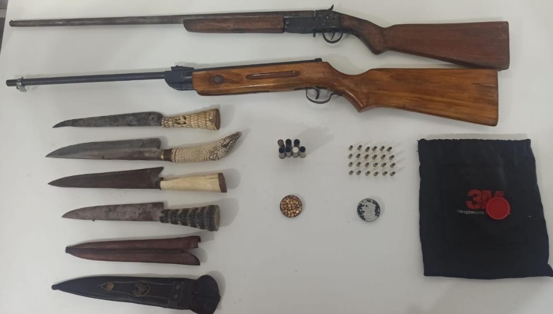 Capa Panambi: homem é preso por porte ilegal de arma