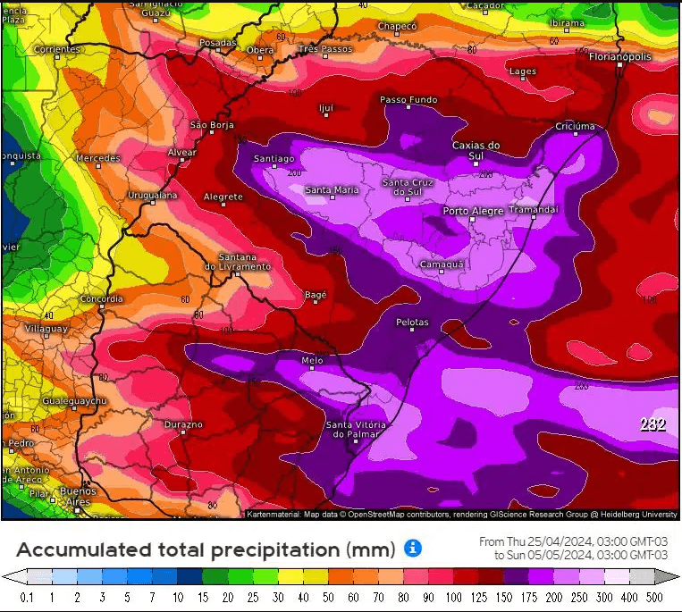 Capa Meteorologista da BaroClima comenta cenário das fortes chuvas no RS