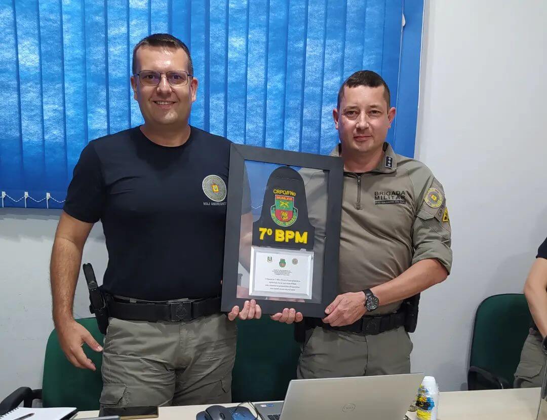 Capa Capitão Fritsch se desliga do 7ºBPM