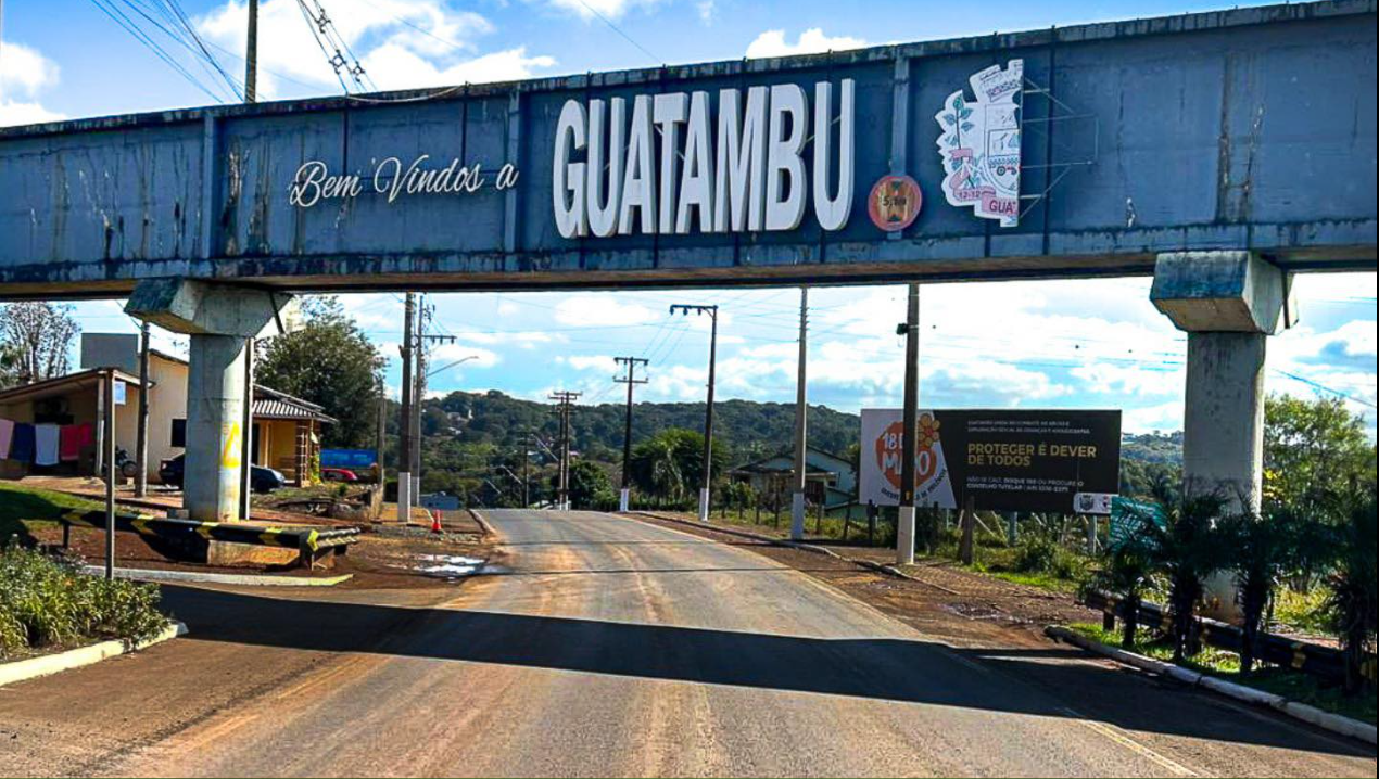 Capa Guatambu lança licitação para revitalização da Avenida João Batista Dal Piva