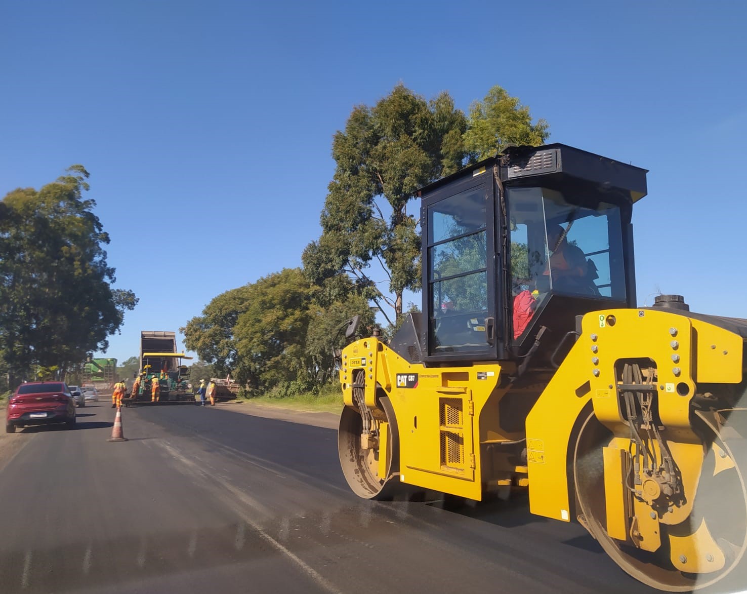 Capa Obras da BR-386 seguem em Seberi