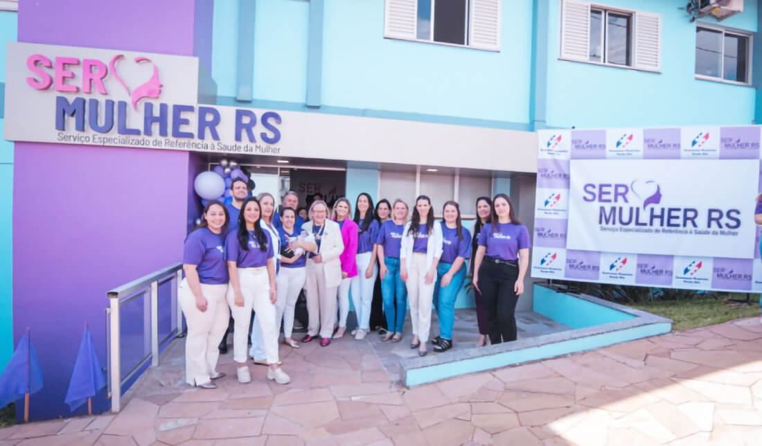 Capa Secretaria da Saúde inaugura ambulatório do SERMulher RS em Ronda Alta