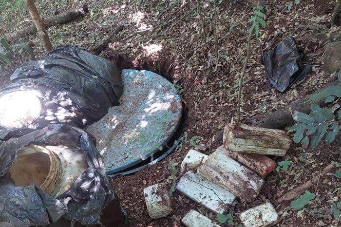 Capa Polícia encontra 15 quilos de maconha enterrada em Sarandi