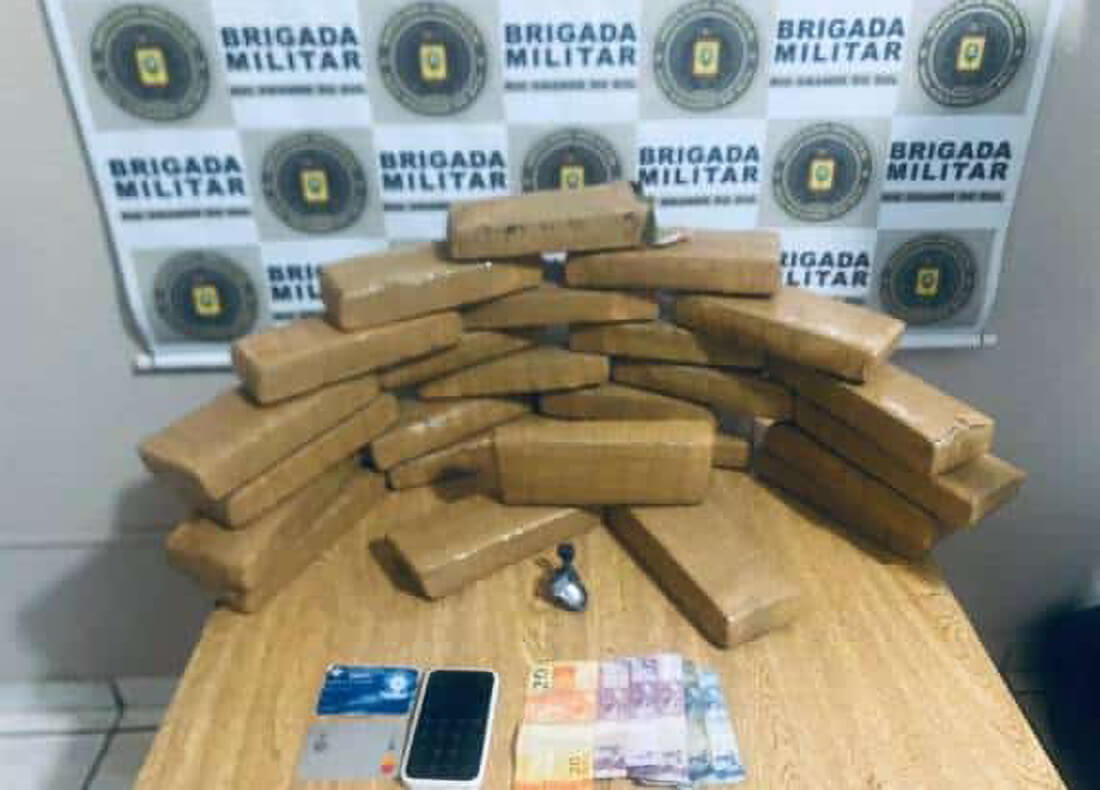 Capa Homem é preso e adolescente apreendido por tráfico de drogas em Boa Vista do Buricá