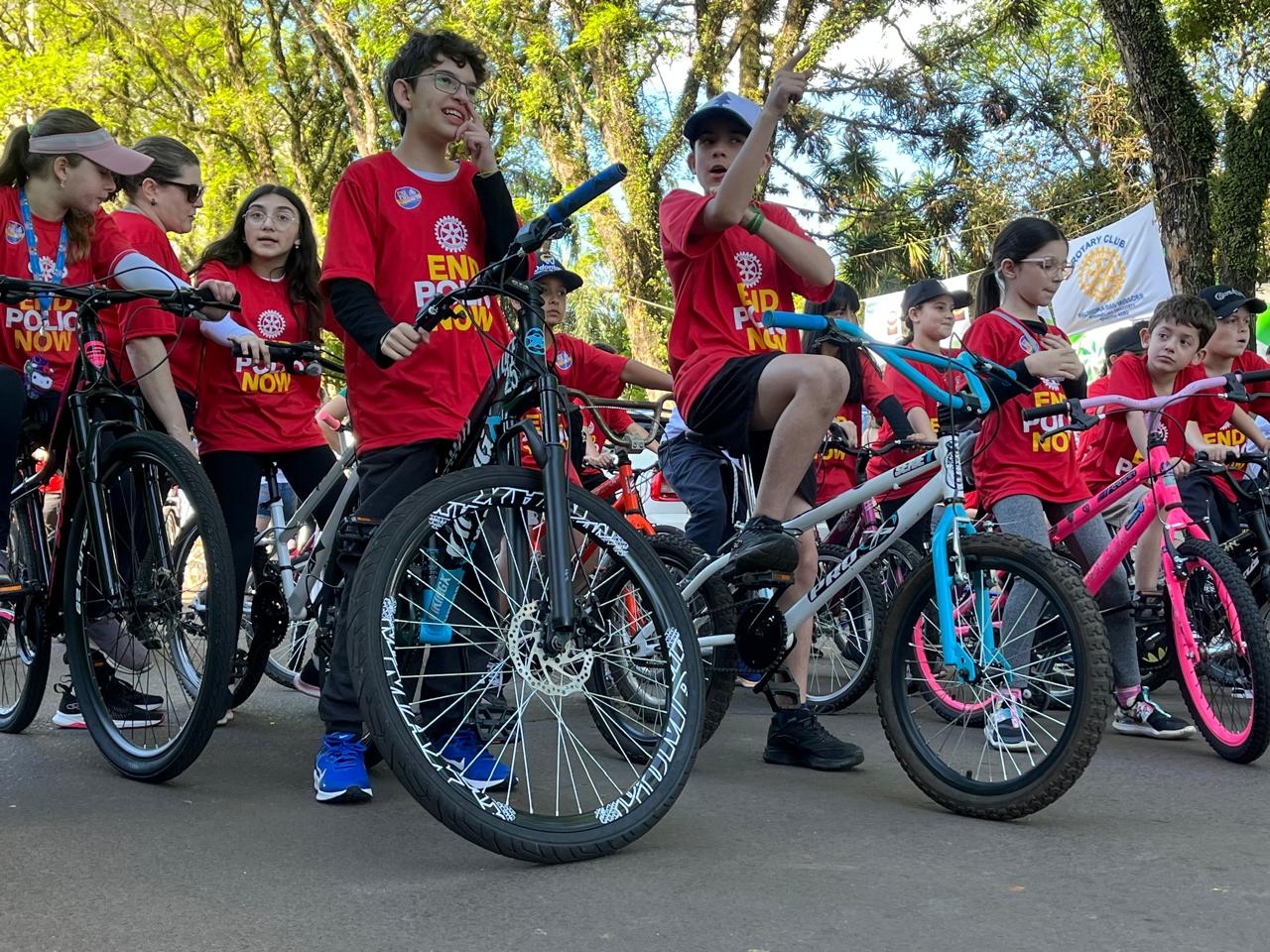 Capa 10ª Pedalada do Bem marca domingo de sol em Palmeira das Missões