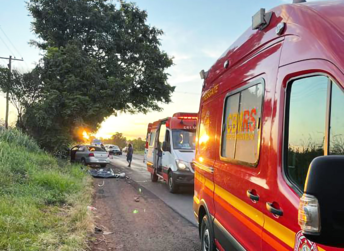 Capa Jovem motociclista morre em colisão frontal na BR-472, em Santa Rosa