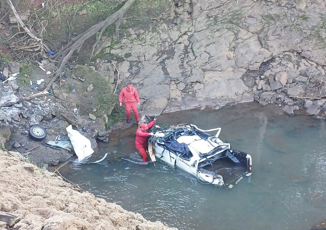 Capa Acidente grave na ERS-132 resulta em uma morte entre Vila Maria e Camargo