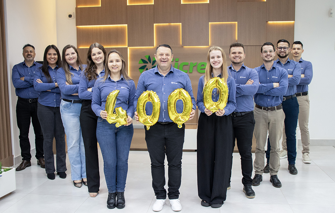 Capa Agência do Sicredi em Alpestre celebra marca de 4 mil associados