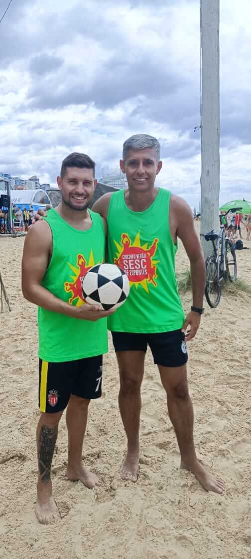 Capa Duplas masculinas obtêm 4ª colocação na etapa estadual do Circuito Verão Sesc de Esportes