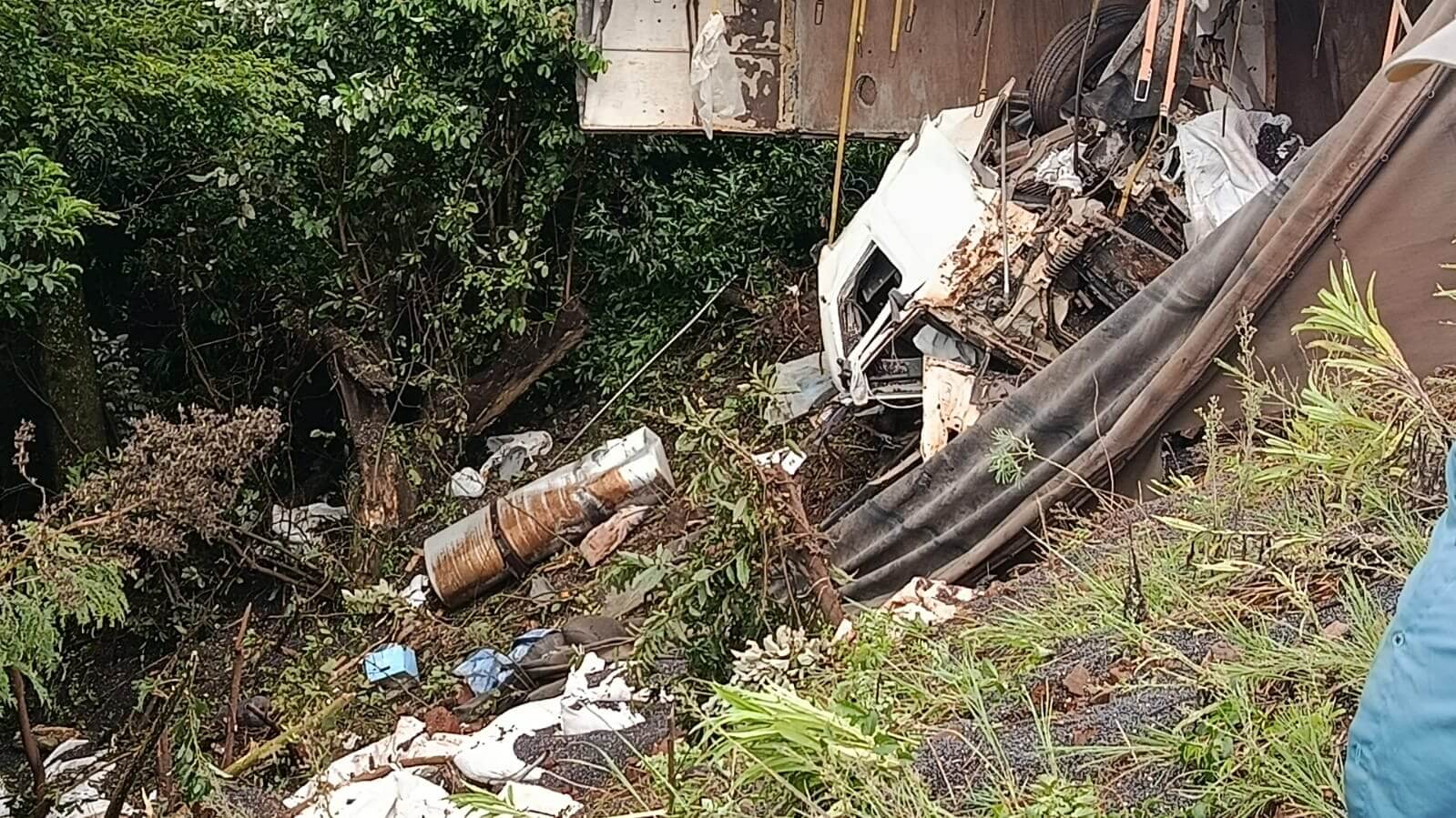 Capa Motorista morre após acidente com caminhão em Frederico Westphalen
