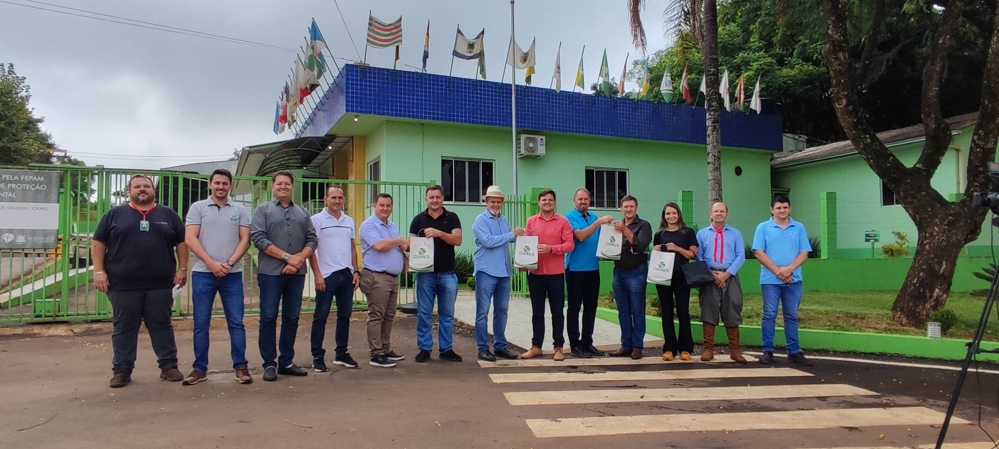 Capa Representantes do CITEGEM visitam o CIGRES