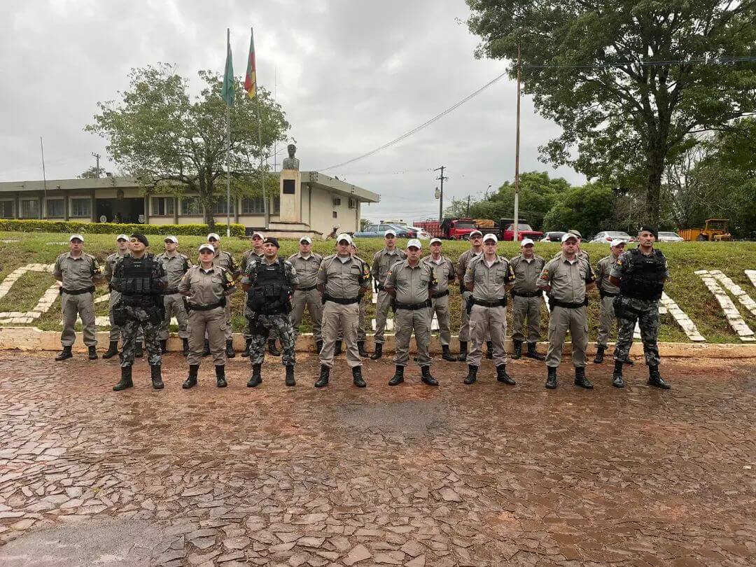Capa Três Passos: Brigada Militar realiza treinamento e instrução de IMPO no 7°BPM