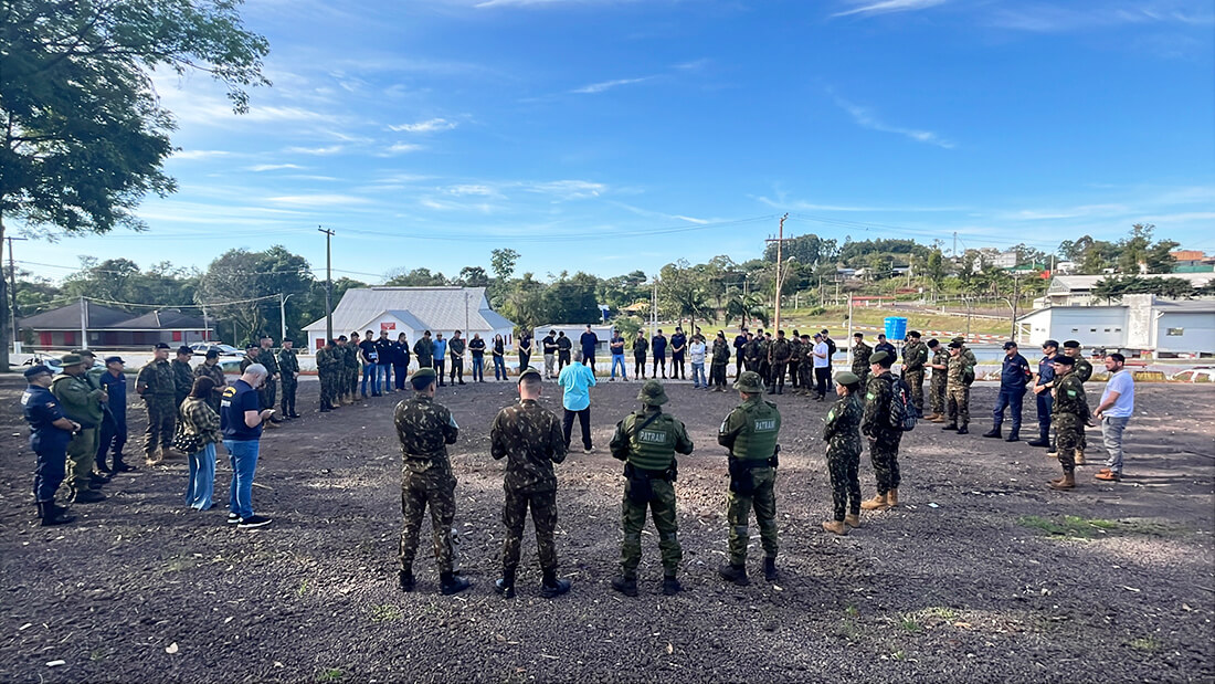 Capa Exército e Forças de Segurança realizam Operação Elmo XII para fiscalizar garimpos na região de Ametista do Sul