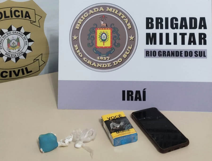 Capa Homem é preso por tráfico de drogas em Iraí