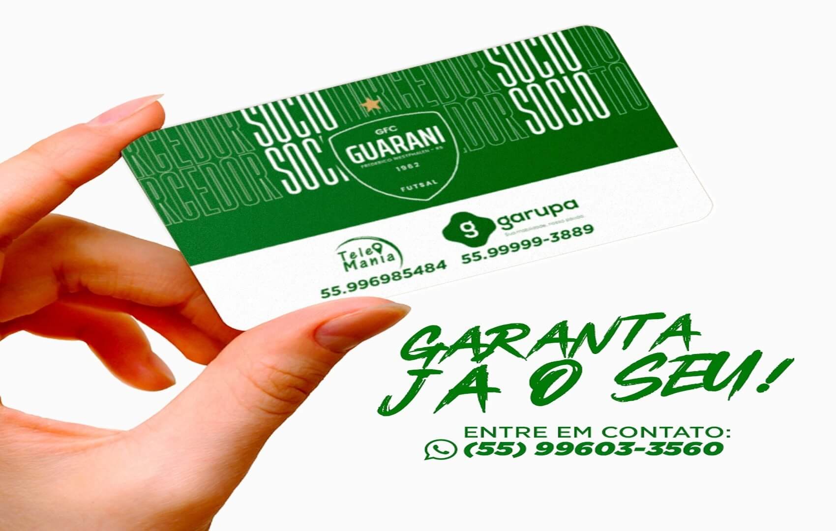 Capa Guarani-FW divulga nova campanha de sócios