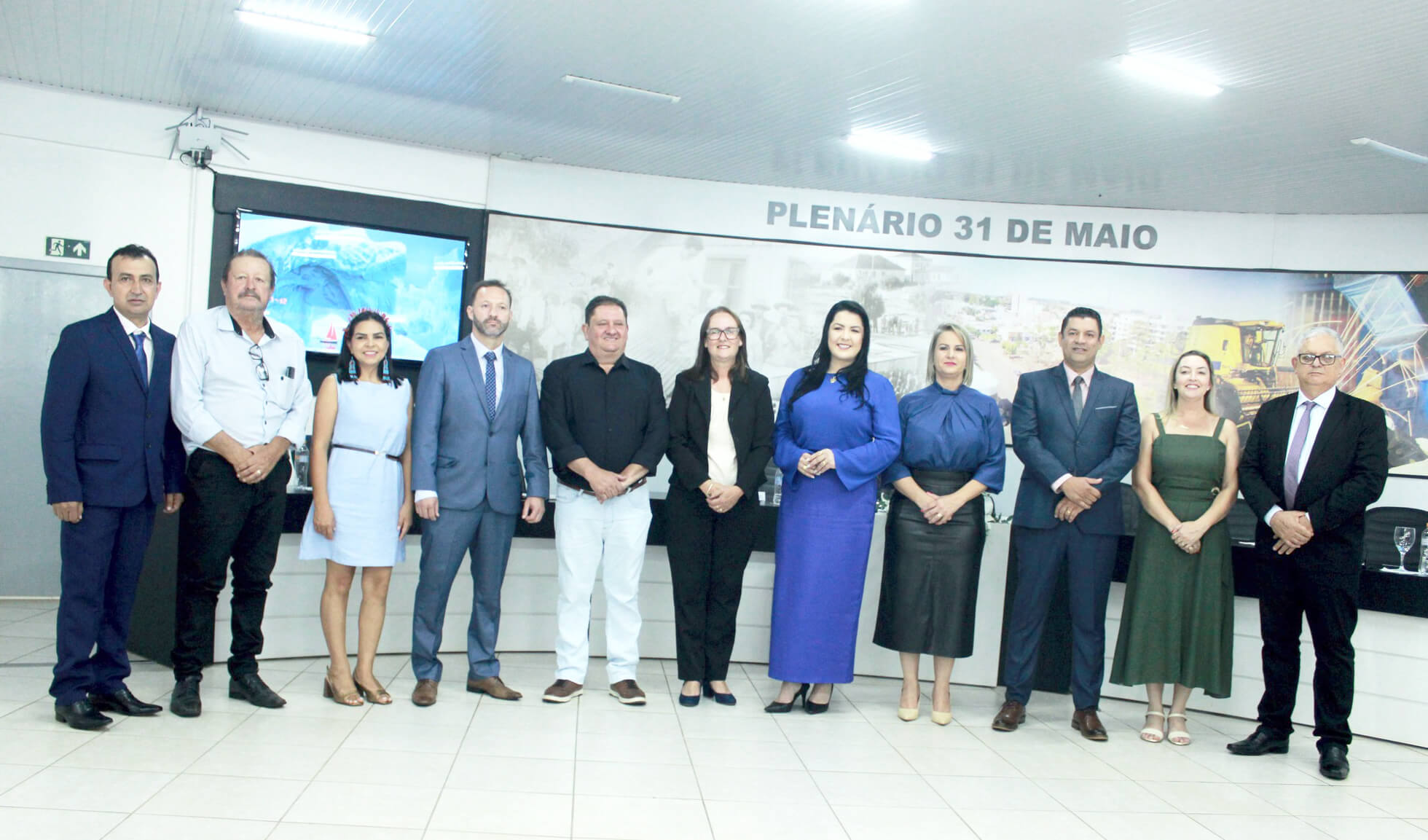 Capa Posse da gestão 2025/2028 em Nonoai aconteceu na Câmara Municipal de Vereadores
