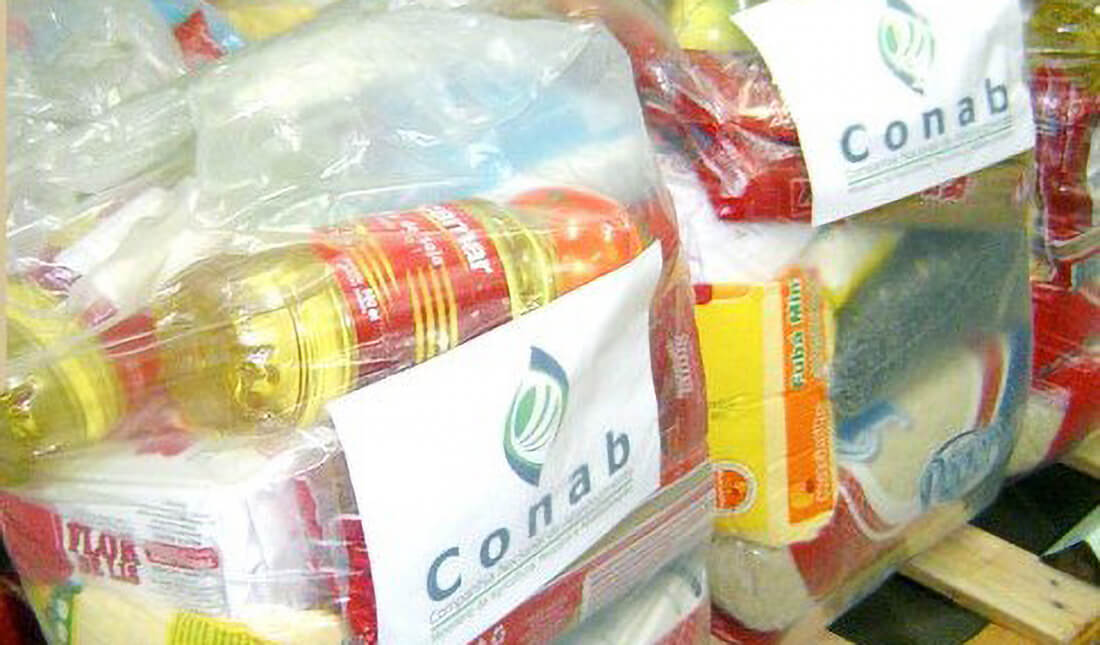 Capa Famílias de 42 municípios gaúchos receberão cestas de alimentos da Conab
