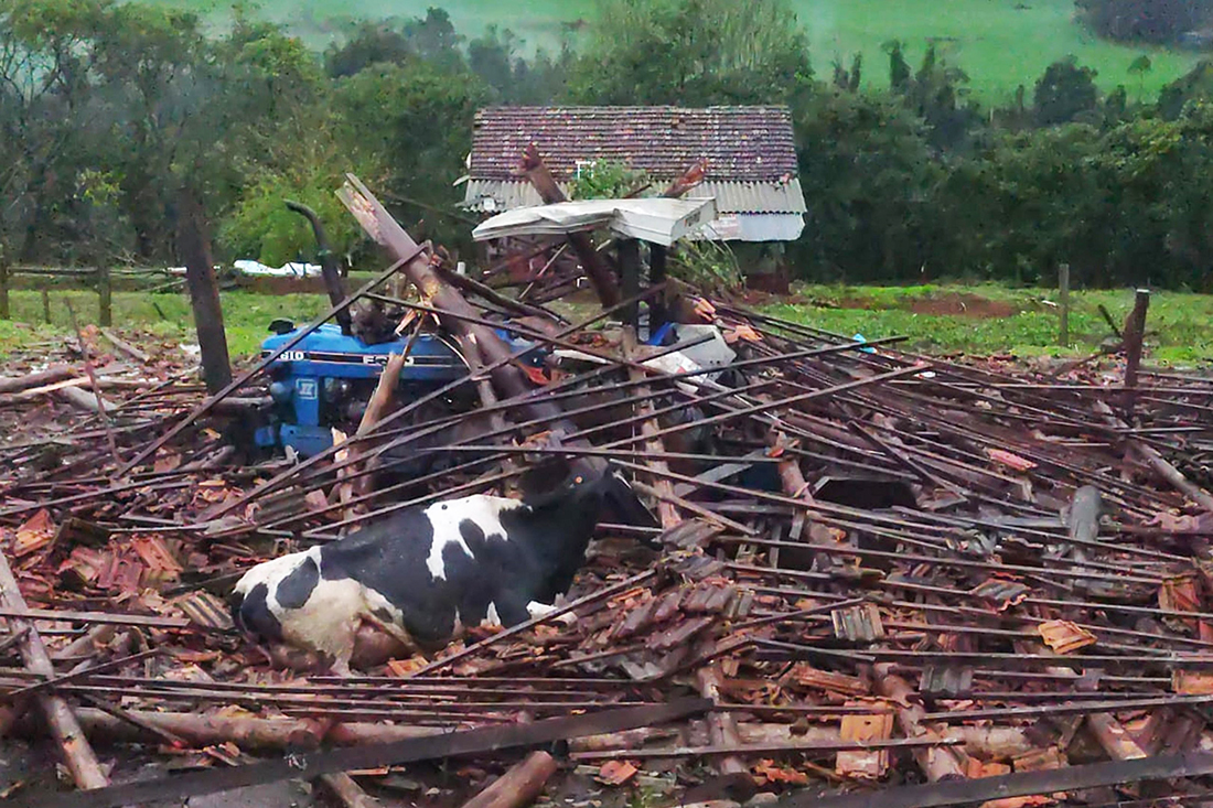 Capa Sete municípios das regiões Norte e Noroeste decretam situação de emergência após temporais