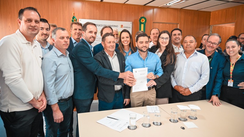 Capa Estado autoriza início da pavimentação asfáltica em Entre Rios do Sul