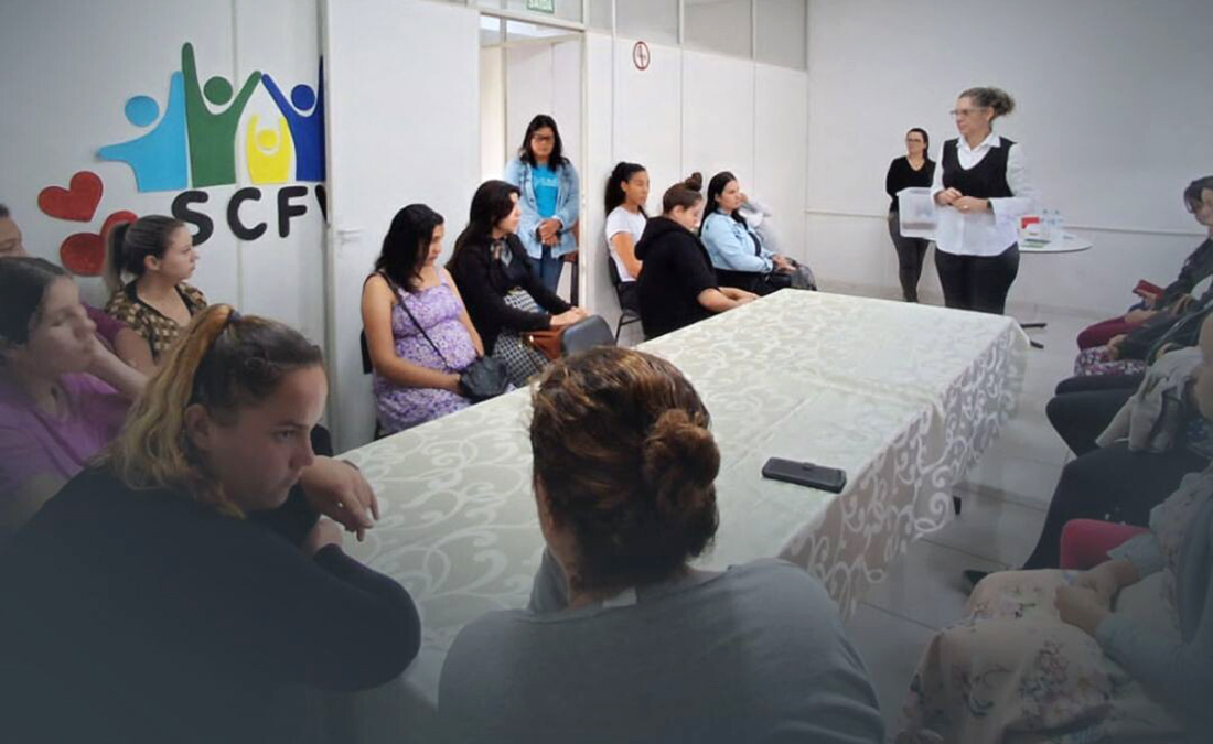 Capa Segundo encontro do “Mamães Assistidas” destaca importância da alimentação saudável na gestação