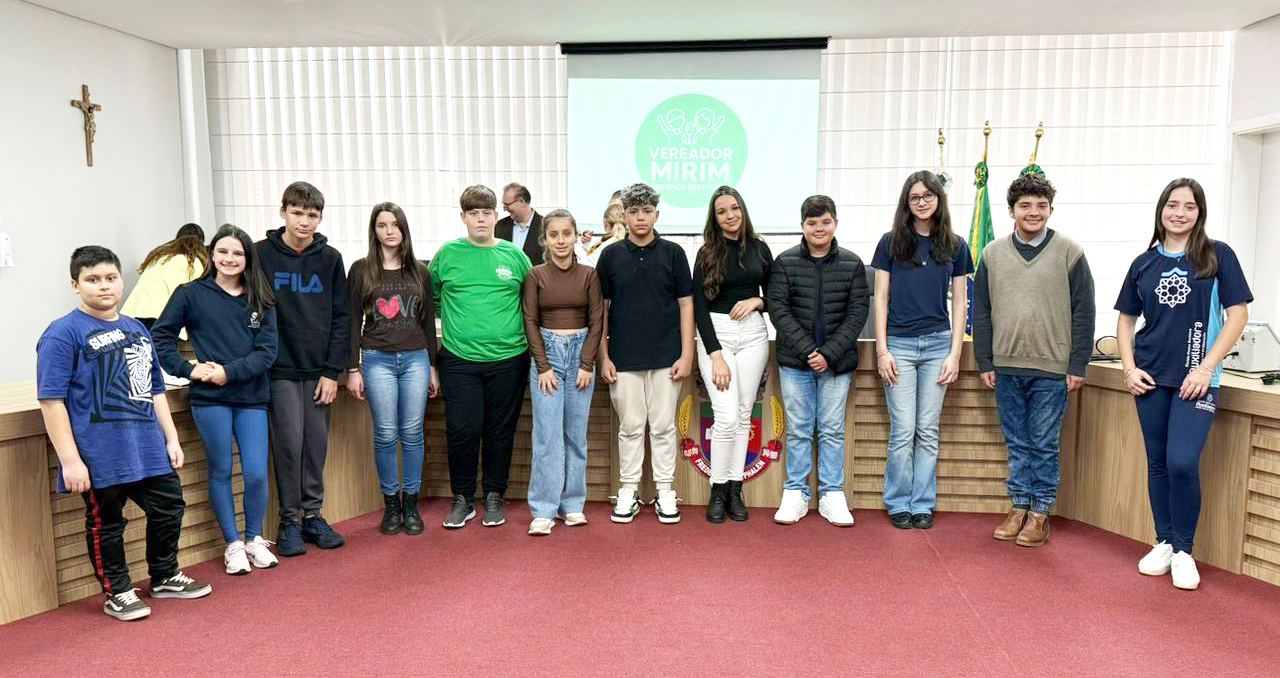 Capa Câmara de Frederico Westphalen anuncia estudantes eleitos para o Programa Vereador Mirim