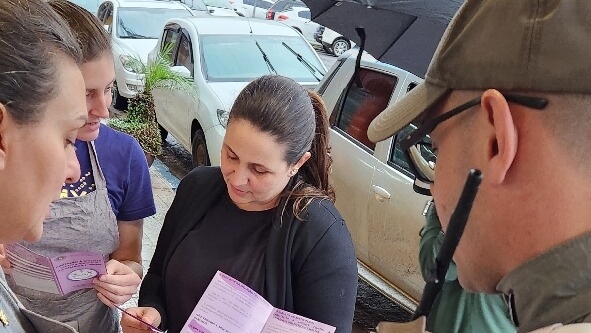 Capa Patrulha Maria da Penha realiza ações de conscientização em FW